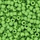 Toho seed beads 8/0 round Opaque-Frosted Sour Apple - TR-08-44F